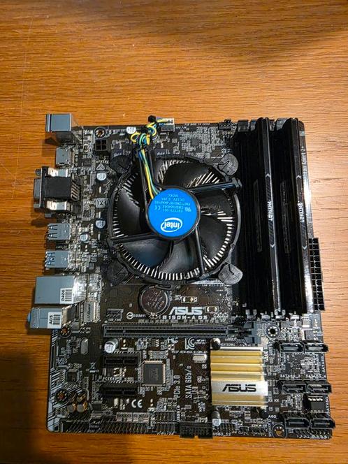 Moederbord/CPU/GPU/voeding, Computers en Software, Moederborden, Gebruikt, Intel, DDR3, Ophalen