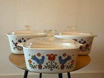 Corning Ware Braadpan met Deksel - acapulco achtige stijl beschikbaar voor biedingen