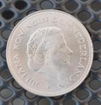 Zilveren Juliana 10 Gulden 1945 -1970, Postzegels en Munten, Munten | Nederland, Verzenden, Koningin Juliana, 10 gulden, Zilver