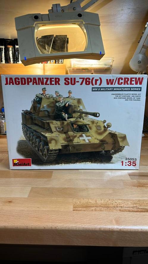 Miniart 3553, Hobby en Vrije tijd, Modelbouw | Auto's en Voertuigen, Zo goed als nieuw, 1:32 tot 1:50, Overige merken, Ophalen of Verzenden