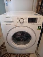 Wasmachine - Werkt, Rubber Gescheurd, Witgoed en Apparatuur, Ophalen, Gebruikt, Voorlader, 85 tot 90 cm