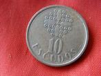 Portugal - 10 escudos 1990 zf+ (5905, Postzegels en Munten, Ophalen of Verzenden, Overige landen, Losse munt