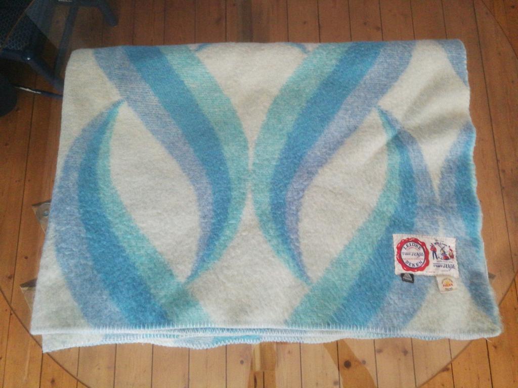 Vintage Leidse Deken van Wijk - 160x240 cm, Huis en Inrichting, Gebruikt, Overige kleuren, Tweepersoons, Ophalen of Verzenden