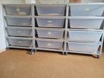 6 x LP100 rack aluracks, Ophalen, Zo goed als nieuw, Terrarium of Paludarium
