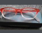 Transparant rode Pearl (lees)bril op sterkte +2.50, Verzenden, Rood, Bril, Overige merken