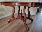 Antieke biedermeier mahoniehouten eettafel, Antiek en Kunst, Ophalen