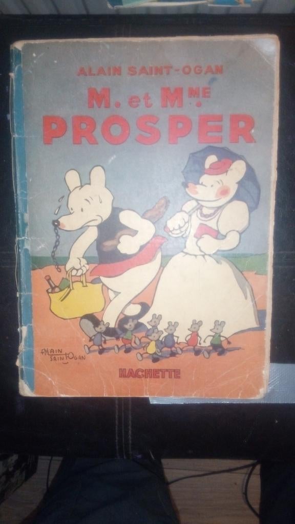 M. et Mme Prosper - Alain Saint-Ogan - Hachette, Ophalen of Verzenden, Gelezen, Alain Saint-Ogan, Sprookjes
