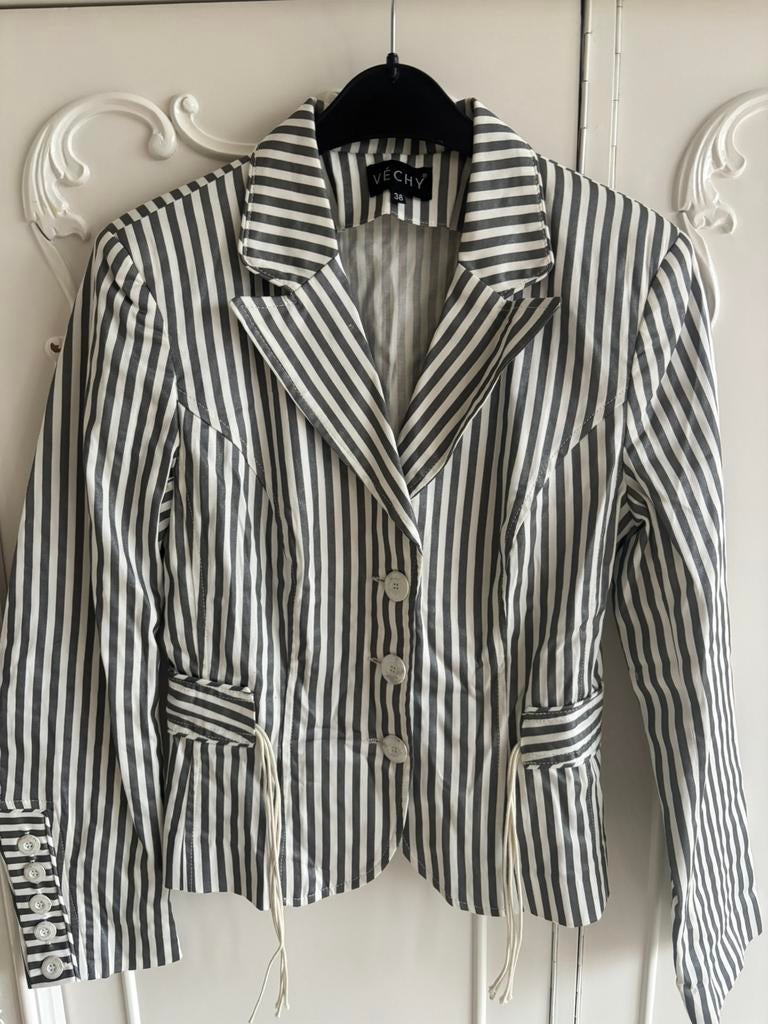 Nieuw wit zilver jasje merk Vechy maat 38, Maat 38/40 (M), Overige kleuren, Nieuw, Ophalen of Verzenden