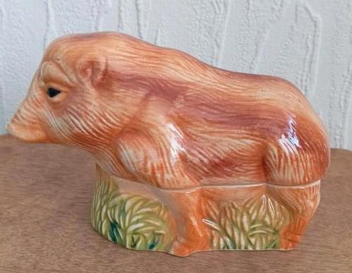 Schattig zwijntje Michel Caugant, Antiek en Kunst, Curiosa en Brocante, Ophalen of Verzenden