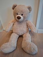 Beige beer, 100 cm lang, zgan, Kinderen en Baby's, Speelgoed | Knuffels en Pluche, Ophalen of Verzenden, Zo goed als nieuw, Beer
