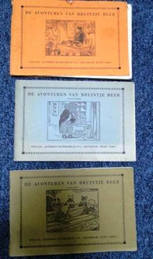 Bruintje Beer strips, Boeken, Stripboeken, Gelezen, Meerdere stripboeken, Ophalen