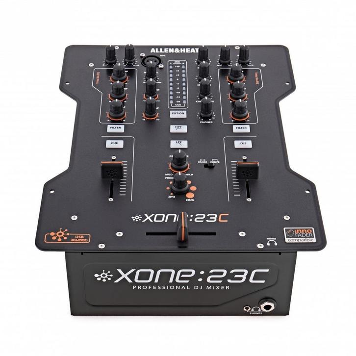 Allen & Heath XONE:23C 2+2 Channel DJ Mixer w/ Soundcard, Muziek en Instrumenten, Dj-sets en Draaitafels, Zo goed als nieuw, Dj-set