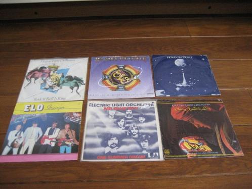 Electric light orchestra singles 6x, Cd's en Dvd's, Vinyl Singles, Zo goed als nieuw, Single, Rock en Metal, 7 inch, Ophalen of Verzenden