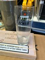 Heineken fluitje dubbeldruk glas master classics of poker, Heineken, Glas of Glazen, Ophalen of Verzenden, Zo goed als nieuw