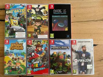 Nintendo Switch games beschikbaar voor biedingen