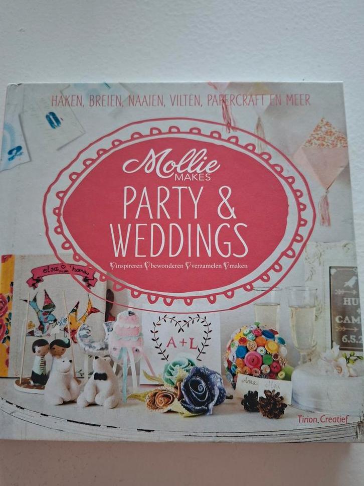 Mollie Makes Party & Weddings - Handwerk Boek, Boeken, Hobby en Vrije tijd, Zo goed als nieuw, Scrapbooking en Knutselen, Ophalen of Verzenden
