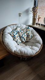 Gamma papasan stoel bank, Huis en Inrichting, Stoelen, Ophalen, Overige materialen, Bruin, Zo goed als nieuw