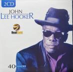 2 CDs..John Lee Hooker ---   Real Gold (40 Tracks) , Ophalen of Verzenden, Zo goed als nieuw, Jazz