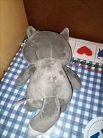 Zeeman grijze poes / kat knuffel 25 cm groot, Ophalen of Verzenden, Poes