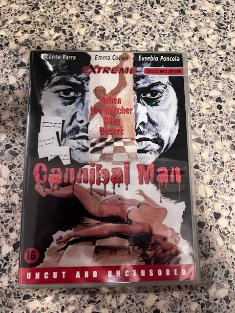 Cannibal Man, Cd's en Dvd's, Dvd's | Klassiekers, Zo goed als nieuw, Actie en Avontuur, 1980 tot heden, Alle leeftijden, Ophalen of Verzenden