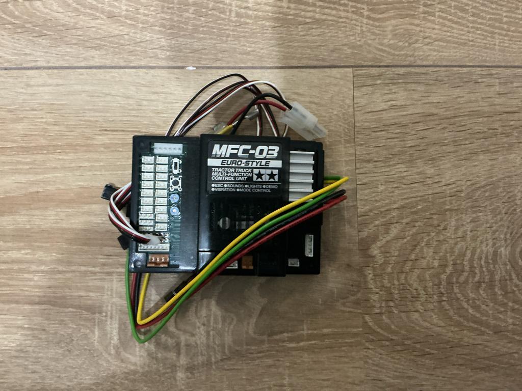 Tamiya MFC-03 Euro-Style Multifunctionele Besturingseenheid, Gebruikt, Groter dan 1:32, Ophalen of Verzenden, Truck