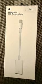 Apple Lightning naar USB Camera Adapter, Ophalen of Verzenden, Zo goed als nieuw, Snoer of kabel, Apple iPhone
