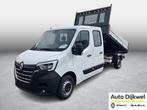 Renault Master T35 2.3 dCi 165 L3 DC Comfort Kipper Direct u, Auto's, Renault, Voorwielaandrijving, Stof, Gebruikt, Euro 6