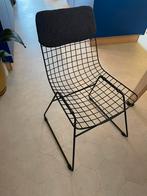 HK living wire chair rugkussens (4), Ophalen of Verzenden, Gebruikt, Grijs
