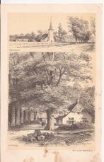 Neerbosch en Op Hulsen. Litho Schipperus. Ca.1887, Antiek en Kunst, Ophalen of Verzenden