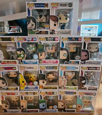 Funko pops beschikbaar voor biedingen