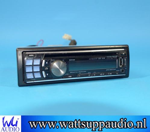 Alpine CDE-123R 1 din Headunit / Autoradio, Auto diversen, Autoradio's, Gebruikt, Ophalen of Verzenden