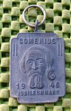 Medaille :Comenius Jubileummmars Bussum  1946 ( lood ), Nederland, Overige materialen, Ophalen of Verzenden