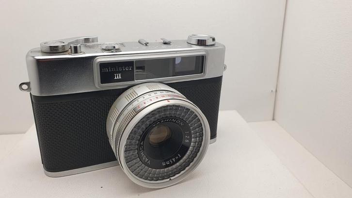 Yashica Minister III, Audio, Tv en Foto, Fotocamera's Analoog, Gebruikt, Compact, Overige Merken, Ophalen