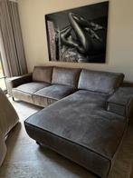 Bank Seats and Sofas Manilla - taupe 1 JAAR OUD, Ophalen, Zo goed als nieuw, Stof