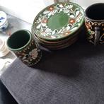 Vintage aardewerk servies, Ophalen of Verzenden, Zo goed als nieuw, Dame
