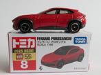 Tomica nr8 Ferrari Purosangue 1/66 3inch tomy, Ophalen of Verzenden, Nieuw, Auto