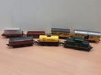 6 fleischmann wagons plus gratis lokje, Hobby en Vrije tijd, Gebruikt, Gelijkstroom, Fleischmann, Wagon