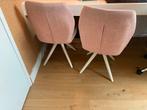 Roze eetkamer stoelen, Ophalen, Gebruikt, Overige kleuren