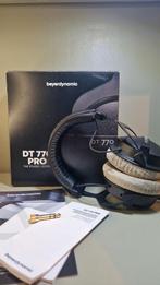 Beyerdynamic DT 770 PRO 80Ω + travelbag, Ophalen of Verzenden, Zo goed als nieuw, Op oor (supra aural), Overige merken