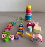 Pakket houten speelgoed baby peuter, Ophalen, Gebruikt, Overige typen