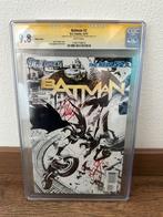 Batman new 52 2 cgc 9,8 sketch cover capullo snyder hot toys, Eén comic, Ophalen of Verzenden, Nieuw, Amerika