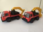 Tonka vrachtwagen met kraan, shovel truck,prima staat. 1978, Kinderen en Baby's, Speelgoed | Speelgoedvoertuigen, Ophalen of Verzenden