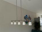 Hanglamp RVS/wit, Ophalen, Overige materialen, Zo goed als nieuw, 75 cm of meer