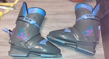 blauw/grijzen skischoenen maat 27.0 / 41,5 van Salomon beschikbaar voor biedingen