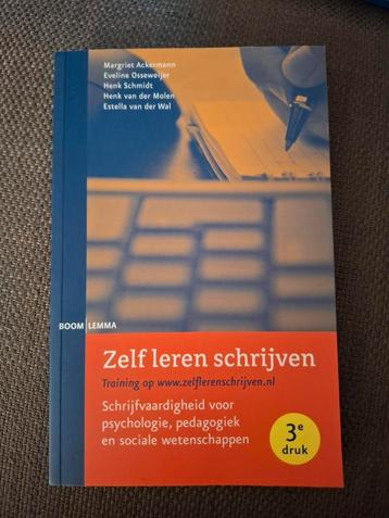Eveline Osseweijer - Zelf leren schrijven beschikbaar voor biedingen