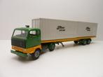 Volvo F89 container transport  '' Tekno '', Hobby en Vrije tijd, Modelauto's | 1:50, Ophalen of Verzenden, Zo goed als nieuw, Bus of Vrachtwagen