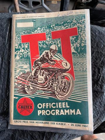 TT Assen 1960 Officieel Programma boekje beschikbaar voor biedingen