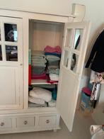 Klerenkast, Huis en Inrichting, Kasten | Kledingkasten, Ophalen, Gebruikt, 100 tot 150 cm, Grenenhout
