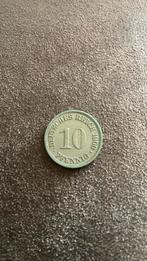 Duitsland 10 pfennig Deutsches Reich1909, Ophalen of Verzenden
