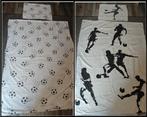2 x Voetbal Dekbedovertrek Set - Eenpersoons, Gebruikt, Wit, Dekbedovertrek, Ophalen of Verzenden